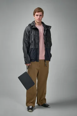 C.P. Company Taylon L Mixed Hooded Jacket - LABELS