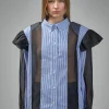 Frenken Ralf Ruffled Sliced Oversized Shirt - LABELS