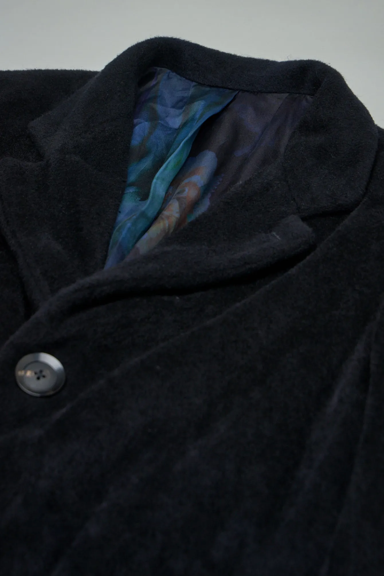 Geoffrey B. Small BRC08 Handmade Pure Alashan Cashmere 3-ply Fully-Lined Como Silk Long Coat - LABELS