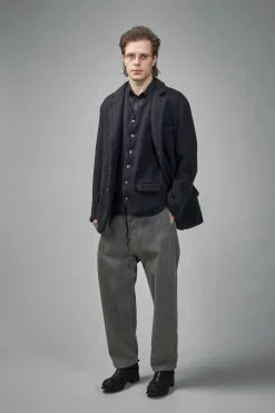 Geoffrey B. Small EV8J06 Handmade Single Breasted 6-Buttons Central, Single Vent Waistcoat - LABELS
