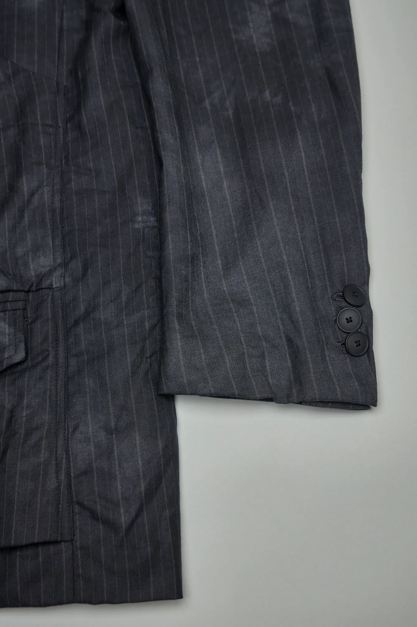 Geoffrey B. Small EV8J04 Handmade Single Breasted Coat Jacket With Patch Pockets - LABELS
