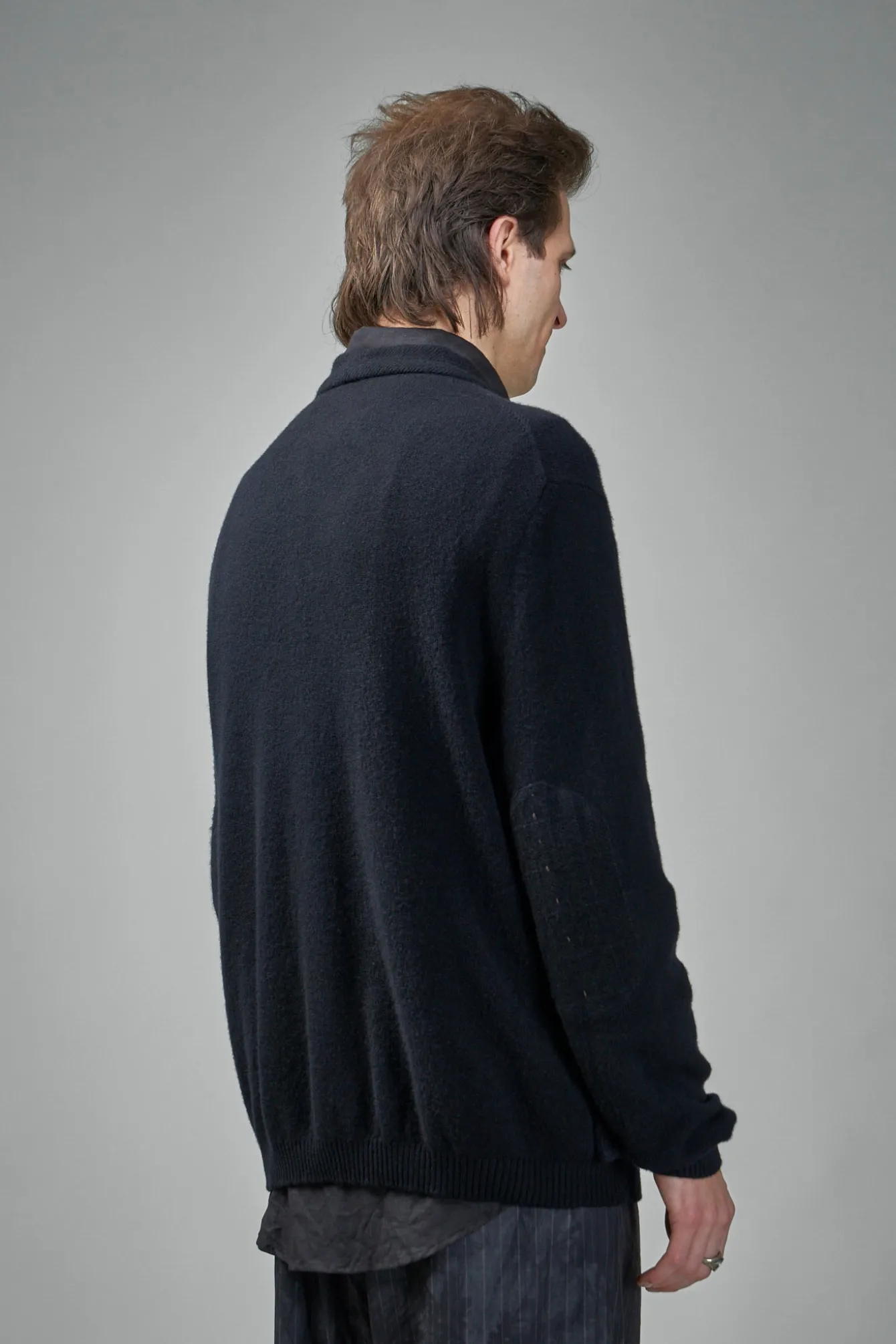 Geoffrey B. Small EV8K06 Handmade 8 Button-Front V-Neck Cardigan Sweater - LABELS