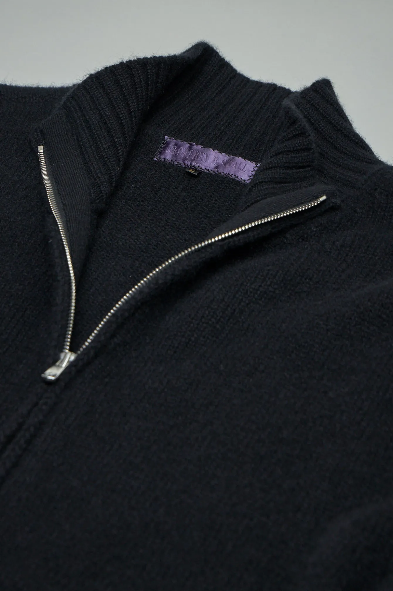 Geoffrey B. Small EV7WK01 Handmade Pure Cariaggi Yarn Cashmere Long Knit Cardigan - LABELS