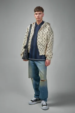 Jacquemus Le Blouson Bateau Print Dots Logo - LABELS