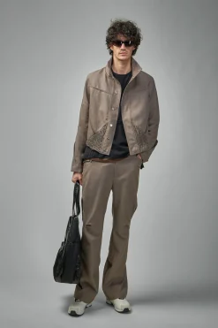 Kiko Kostadinov Alec K-Dart Trouser Herringbone Wool - LABELS