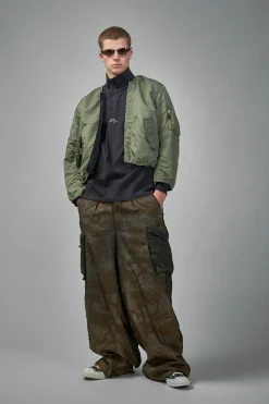 Prototypes New Jeans Overdyed Camo Pants - LABELS