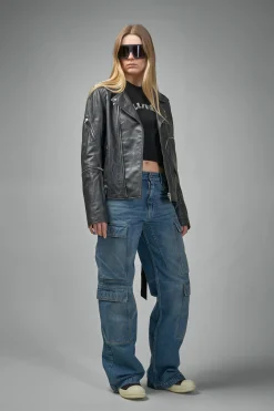Rick Owens DRKSHDW Cropped Small Level T - LABELS